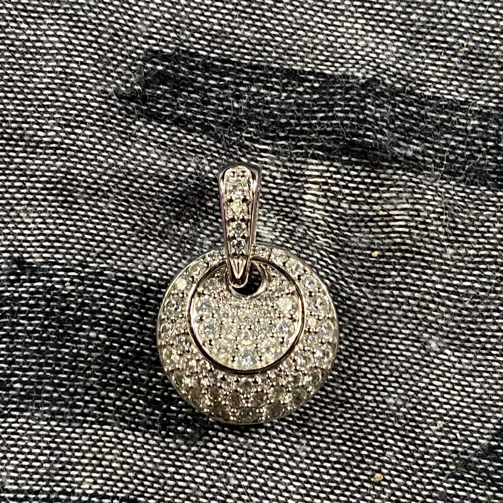 Sterling & vermeil pendant